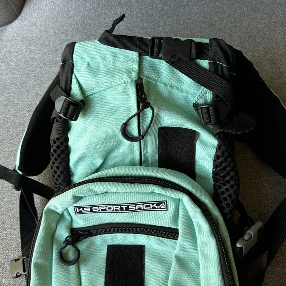 K9 Sport Sack Plus 2 Dog Carrier Backpack Small NWOT Mint Green